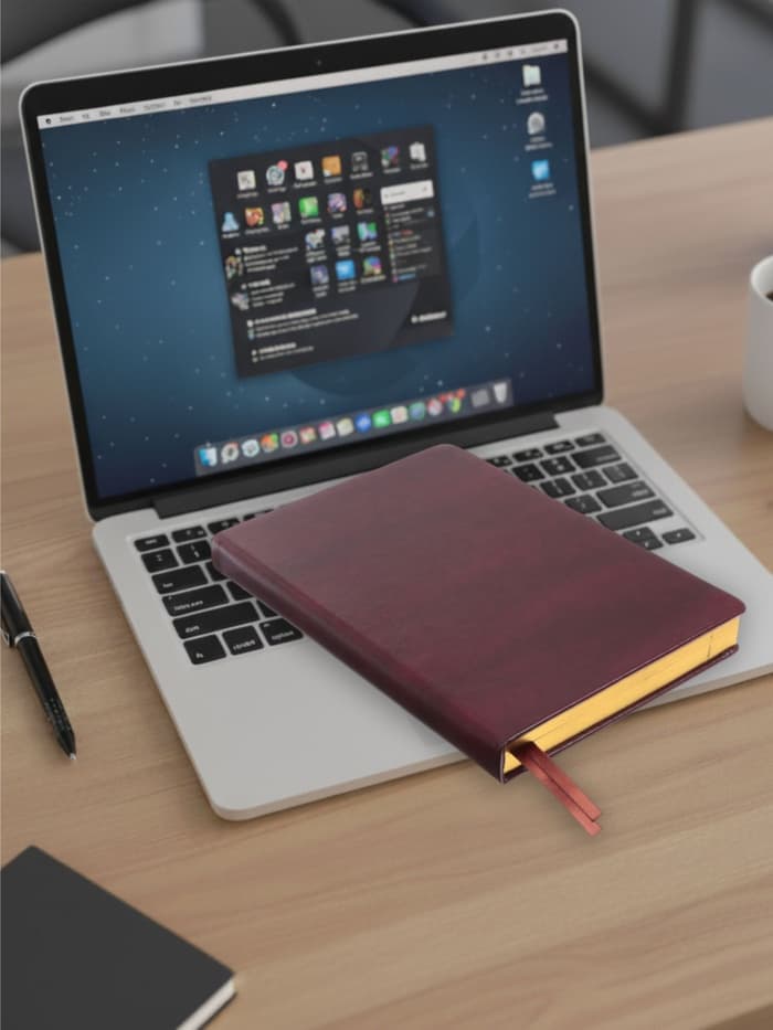 Ежедневник датированный Calligrata, А5, 2026, твёрдая обложка из искусственной кожи «Небраска», 168 листов, бордовый