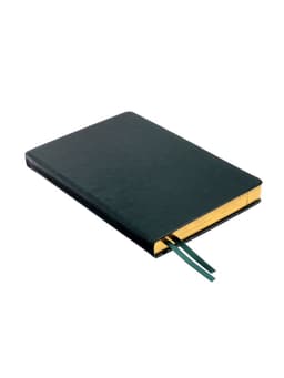 Ежедневник датированный Calligrata, А5, 2026, твёрдая обложка из искусственной кожи «Небраска», 168 листов, зелёный