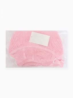 Свитер вязаный для девочки MINAKU: Cozy Winter, розовый, размер 30 (104-110 см)