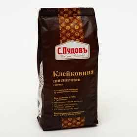 Клейковина пшеничная С.Пудовъ, для выпечки хлеба и пряников, 0.25 кг