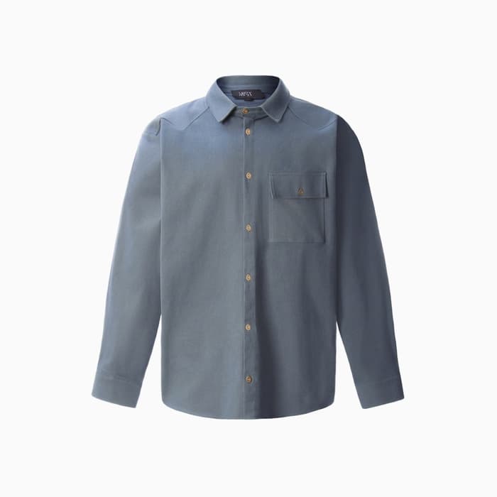Рубашка мужская MIST oversize размер 54, графитовая