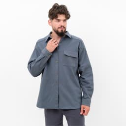 Рубашка мужская MIST oversize размер 56, графитовая