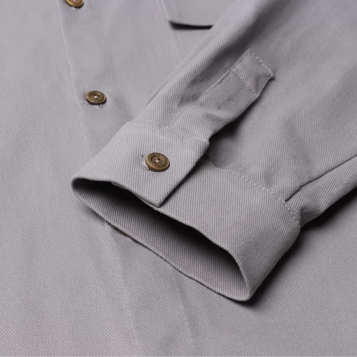 Рубашка мужская MIST oversize размер 48, серая