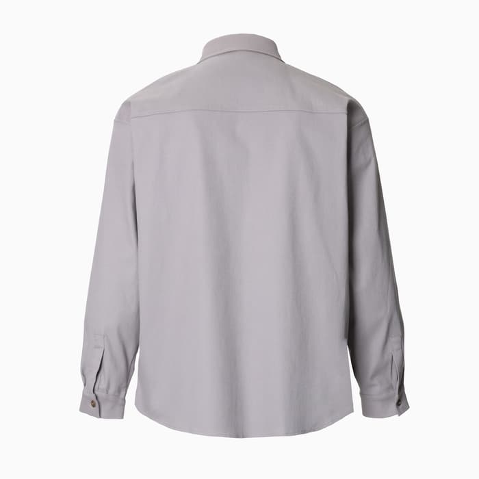 Рубашка мужская MIST oversize размер 48, серая