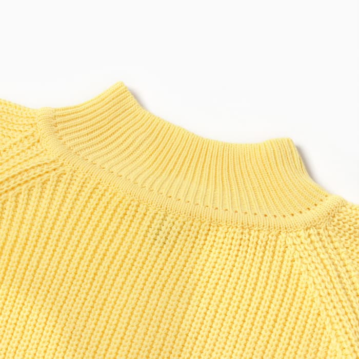 Свитер для девочки MINAKU, жёлтый, рост 128 см