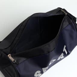 Сумка спортивная Sport, на молнии, боковой карман/сетка, регулируемый ремень, маленький размер, чёрная