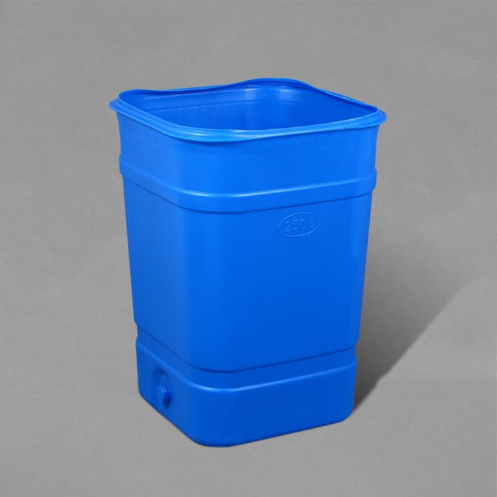 Бочка - бак пищевая «Помощник», 250 л, горловина 61 см, пластиковая, без крышки, МИКС