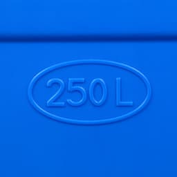 Бочка - бак пищевая «Помощник», 250 л, горловина 61 см, пластиковая, без крышки, МИКС