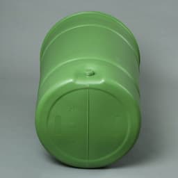 Бочка - бак пищевая «Помощник», 200 л, горловина 59 см, пластиковая, с крышкой, МИКС