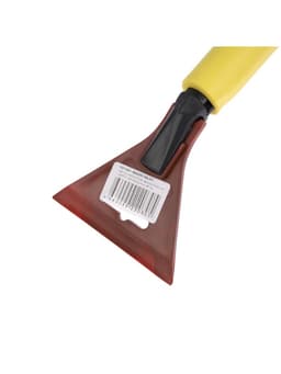 Щетка сметка, со скребком, Torso MG-011 автомобильная, мягкая ручка, 48 см, МИКС