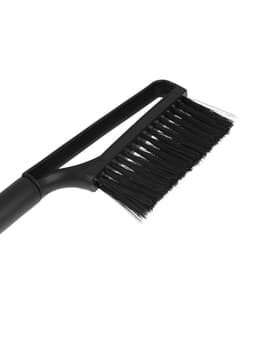 Щетка сметка, со скребком, Torso MG-011 автомобильная, мягкая ручка, 48 см, МИКС