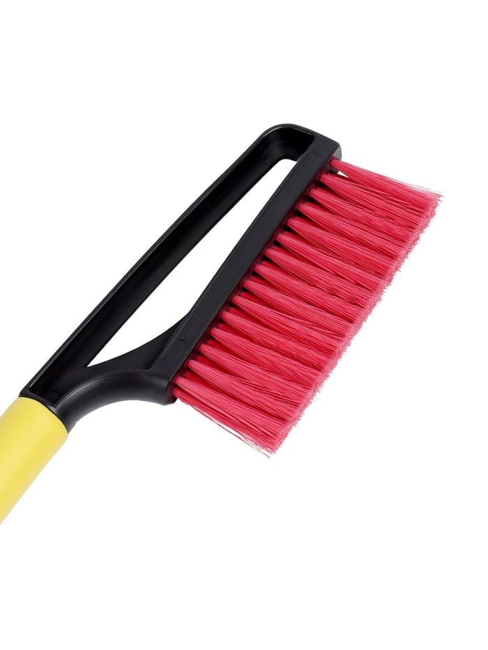 Щетка сметка, со скребком, Torso MG-011 автомобильная, мягкая ручка, 48 см, МИКС