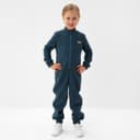 Комбинезон флисовый детский MINAKU, тёмно-серый, рост 116 см