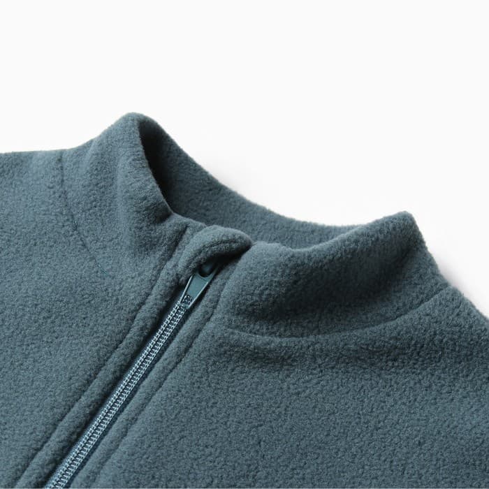 Комбинезон флисовый детский MINAKU, тёмно-серый, рост 116 см