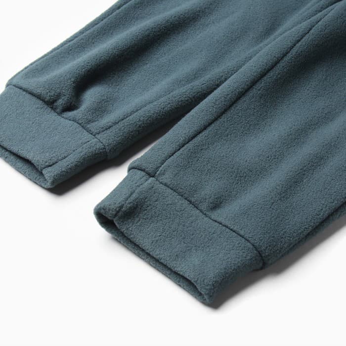 Комбинезон флисовый детский MINAKU, тёмно-серый, рост 116 см