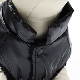 Куртка для собак «Блеск», 3XL (ДС 50, ОГ 68, ОШ 44 см), чёрная