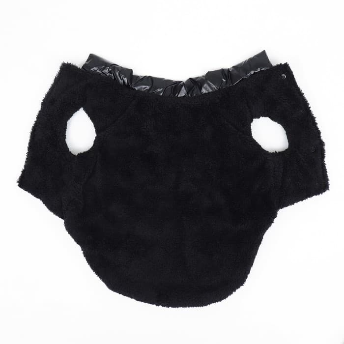 Куртка для собак «Блеск», 3XL (ДС 50, ОГ 68, ОШ 44 см), чёрная