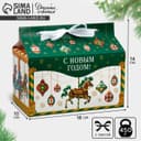 Коробка подарочная для сладостей «С Новым годом!», 10×18×14 см