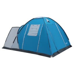 Палатка туристическая 5-местная maclay MONTANA 5, 490×310×160 см, кемпинговая, двухслойная, с тамбуром, голубая