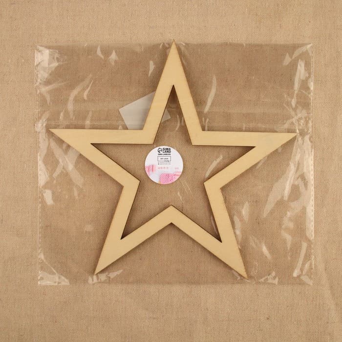 Основа для макраме «Звезда», 20×20×0.4 см
