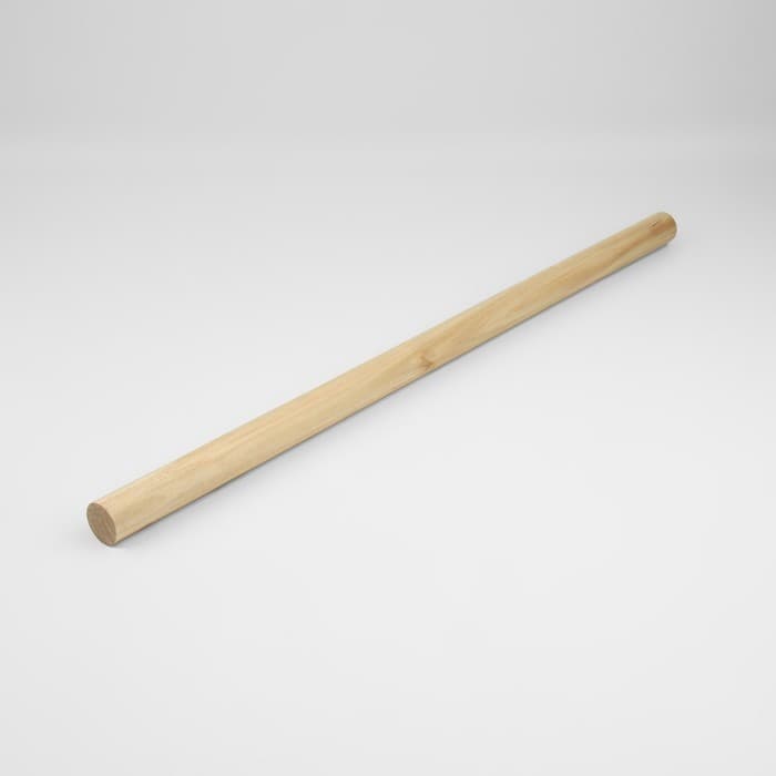 Палка-основа для макраме деревянная, без покрытия, d=2.2×50 см