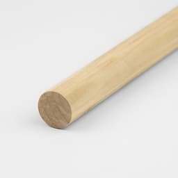 Палка-основа для макраме деревянная, без покрытия, d=2.2×50 см