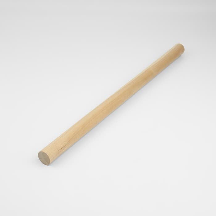 Палка-основа для макраме деревянная, без покрытия, d=2.2×40 см