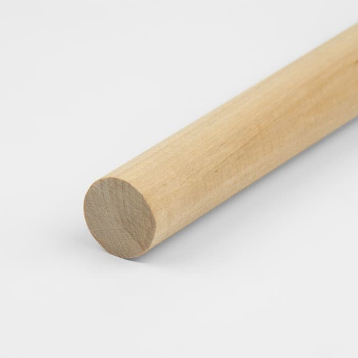 Палка-основа для макраме деревянная, без покрытия, d=2.2×40 см
