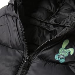 Жилет детский утеплённый, чёрный, рост 104-110 см