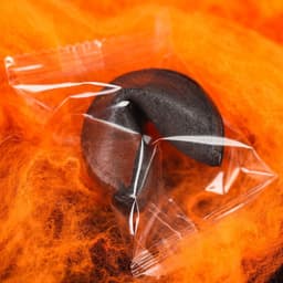 Печенье с предсказанием в коробке хэллоуин «Печеньки или жизнь», 1 шт.