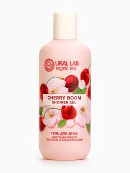 Гель для душа женский, 300 мл, аромат цветущей вишни, URAL LAB