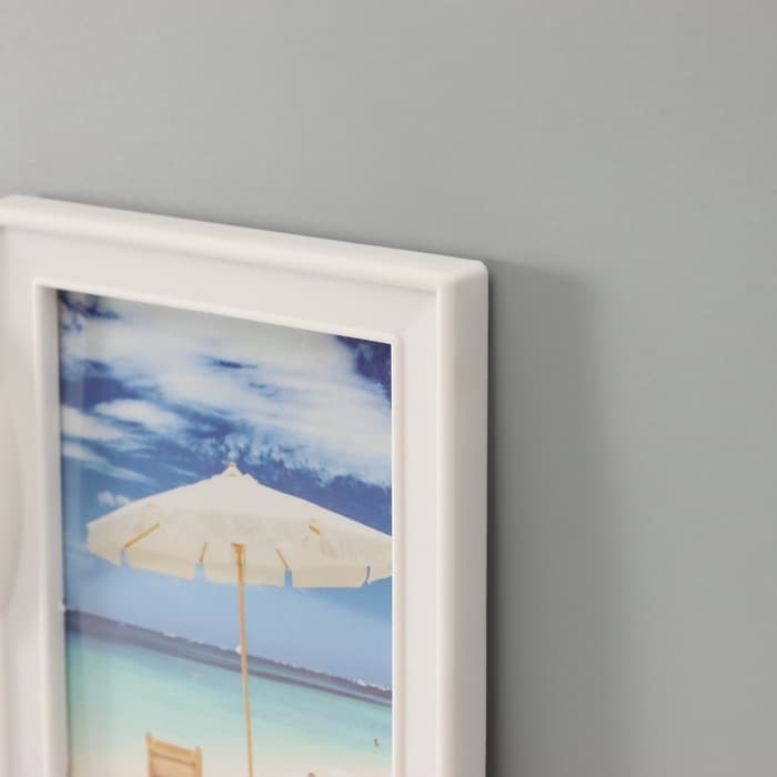 Фоторамка - коллаж на 6 фото 13×13 см 10×15 см 13×18 см «Семейная», белая, 46.5×29.5 см