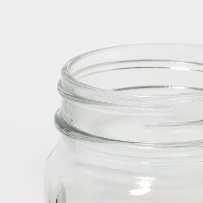 Кружки Доляна «Летняя прохлада»,450 мл, набор 2 шт.: 2 кружки с крышками и трубочками, стекло, прозрачные