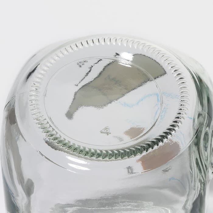 Кружки Доляна «Летняя прохлада»,450 мл, набор 2 шт.: 2 кружки с крышками и трубочками, стекло, прозрачные