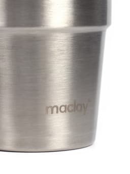 Стакан походный Maclay, 180 мл, нержавеющая сталь, двойное дно