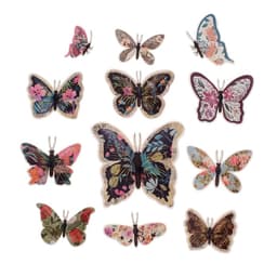 Набор магнитов на холодильник «Цветочные», 12 шт., картон, h=4-10 см