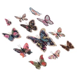 Набор магнитов на холодильник «Цветочные», 12 шт., картон, h=4-10 см