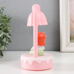 Фигурка светящаяся «Малыш или Малышка под лампой», полистоун, 8×8×16 см, МИКС