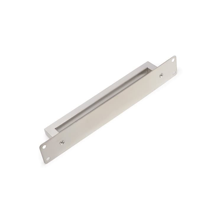 Ручка дверная, цвет нержавеющая сталь, 260×40 мм