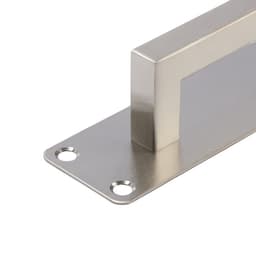 Ручка дверная, цвет нержавеющая сталь, 260×40 мм