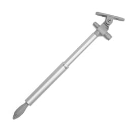 Газовый лифт ТУНДРА GG100GR, 100N, с доводчиком, серый