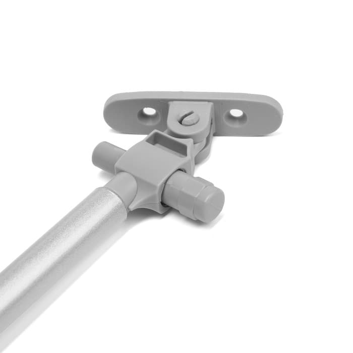 Газовый лифт ТУНДРА GG100GR, 100N, с доводчиком, серый