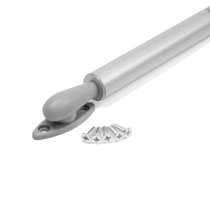 Газовый лифт ТУНДРА GG100GR, 100N, с доводчиком, серый