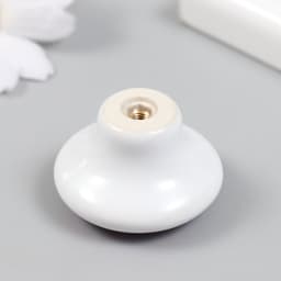 Фурнитура для шкатулки, ручка «Космонавт с воздушными шариками», керамика, металл, 3.8×3.8 см