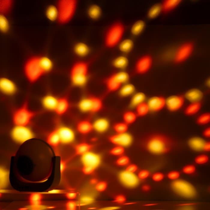 Световой прибор «Караоке» 20 см, динамик, микрофон, 5 В, свечение RGB