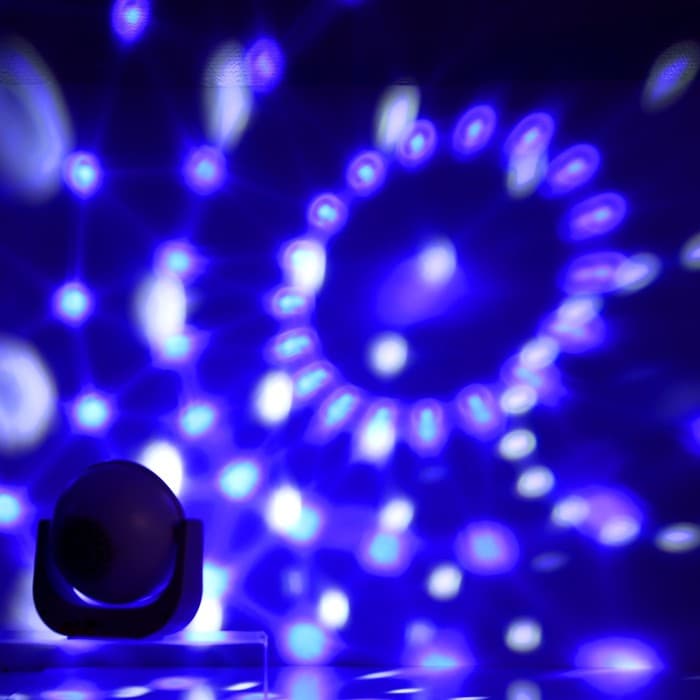 Световой прибор «Караоке» 20 см, динамик, микрофон, 5 В, свечение RGB