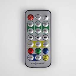 Световой прибор «Караоке» 20 см, динамик, микрофон, 5 В, свечение RGB