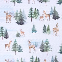 Покрывало 1.5-спальное «Этель» Forest miracle, 145×210 см, микрофибра