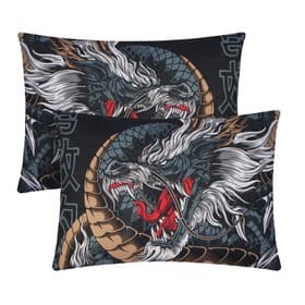 Комплект наволочек «Этель» Dragon, 50×70 см, 2 шт., бязь, хлопок 100%