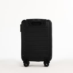 Чемодан детский 32 л (S), отдел на молнии, 4 колеса, цвет чёрный